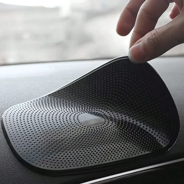 Alt view image 6 of 6 - 1Pcs Car Non-Slip Mat Magic Anti-Slip Slide-Proof Pad Dashboard Sticky Dash Adhesive Cell Phone Mobile Holder Black Silicone