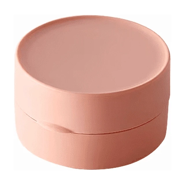 Alt view image 5 of 7 - Round Travel Soap Box Portable Soap Dishes Tray with Lid Waterproof Sealed Soap Container for Bathroom Shower Bathroom Gadgets