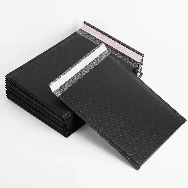 Alt view image 2 of 7 - Wholesale Black White Foam Envelope Bags Self Seal Mailers Padded Shipping Envelopes with Bubble Mailing Bags Shipping Packages