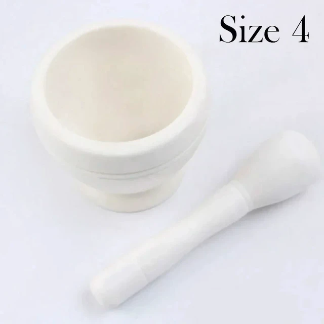 Alt view image 4 of 7 - Resin Setmortar and Pestle Garlic Herb Spice Mixing Grinding Crusher Bowl Restaurant Kitchen Tools