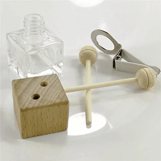 Alt view image 5 of 7 - Empty Bottle, Empty Essential Oil Diffuser Bottle Car Air Purifier, Car Perfume Diffuser Bottle Aromatherapy Fragrance Ornament