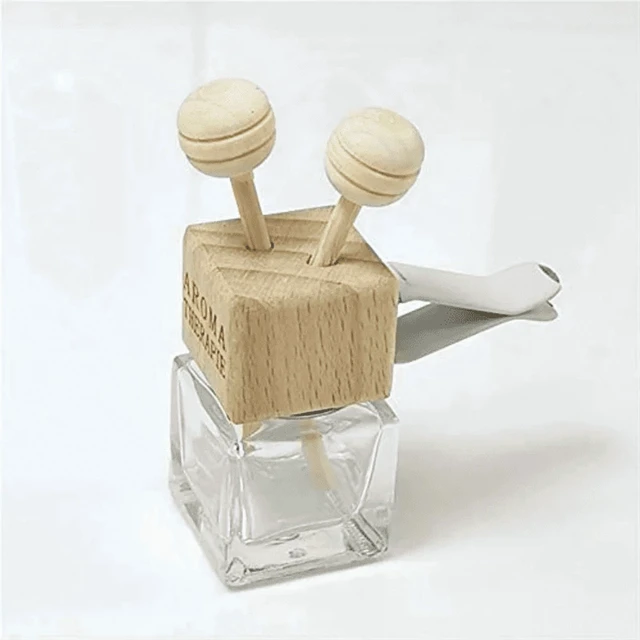 Alt view image 6 of 7 - Empty Bottle, Empty Essential Oil Diffuser Bottle Car Air Purifier, Car Perfume Diffuser Bottle Aromatherapy Fragrance Ornament
