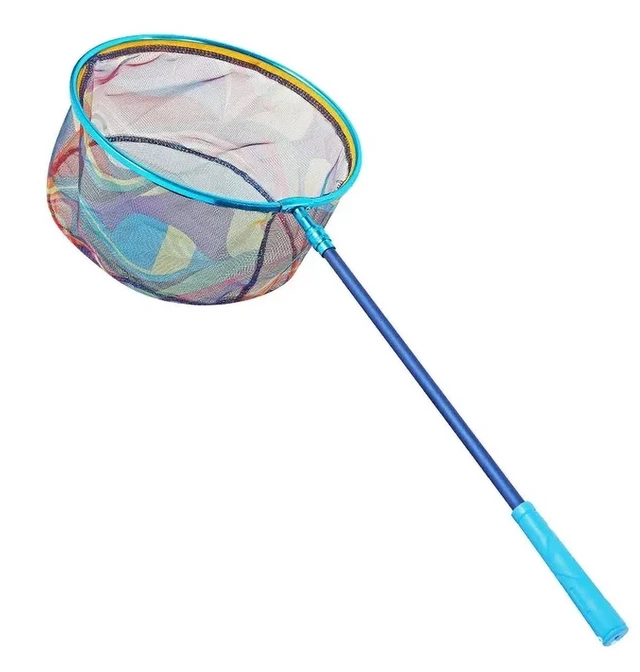 Main image of Carbon Fiber Kids Dip Net for Outdoor Insect Catching Butterfly Fishing Dip Net Tadpole and Fish Collection Fishing Net Gear