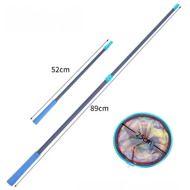 Alt view image 2 of 7 - Carbon Fiber Kids Dip Net for Outdoor Insect Catching Butterfly Fishing Dip Net Tadpole and Fish Collection Fishing Net Gear