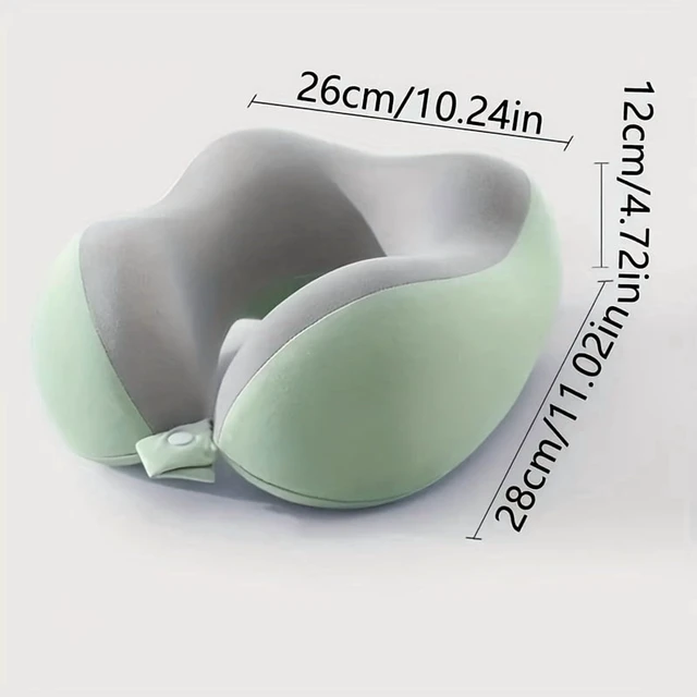 Alt view image 2 of 7 - U-Shaped Neck Pillow for Adults,Ergonomic Travel & Office Nap Support, Medium Soft Comfort for Neck Protection, Neck Pillow