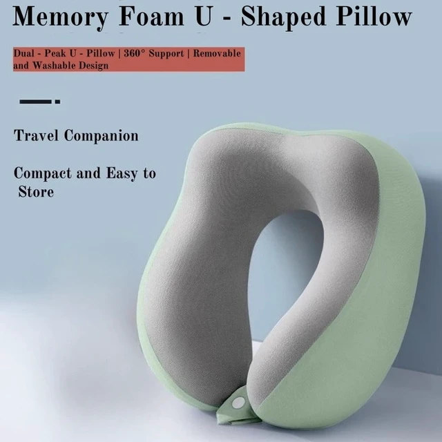 Alt view image 7 of 7 - U-Shaped Neck Pillow for Adults,Ergonomic Travel & Office Nap Support, Medium Soft Comfort for Neck Protection, Neck Pillow