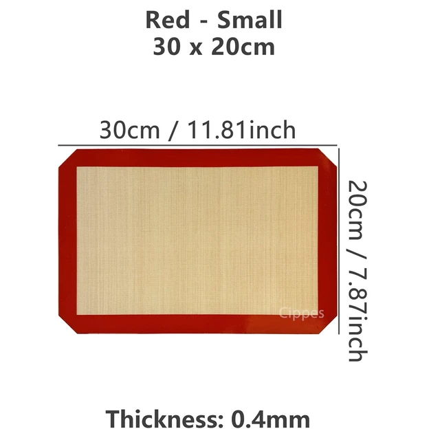 Alt view image 2 of 7 - 1PC Silicone Baking Mat for Oven, Thin 0.4mm, Reusable Non Stick Heat Resistant Bakeware Sheets Liner Baking Tools for Cookie