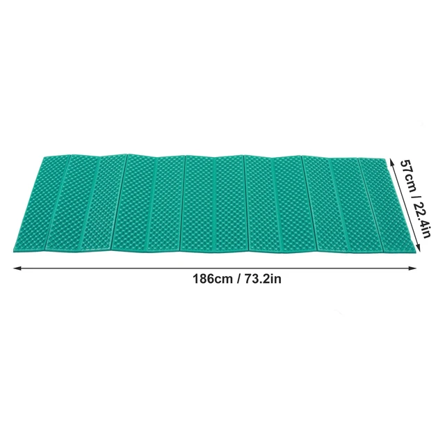 Alt view image 3 of 7 - Outdoor Foam Camping Mat Folding Beach Tent Sleeping Pad Waterproof Mattress