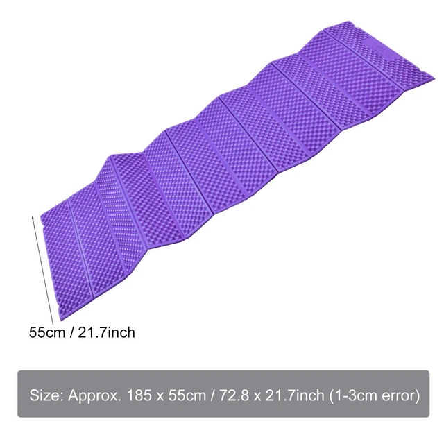 Alt view image 6 of 7 - Outdoor Foam Camping Mat Folding Beach Tent Sleeping Pad Waterproof Mattress