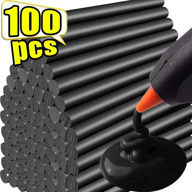 Alt view image 5 of 6 - Black Hot Glue Sticks Hot Melt Glue Sticks Dent Repair Tool EVA Colored Hot Melt Adhesive for Car DIY Art Craft General Repairs