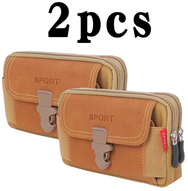 Main image of Man Belt Pouch Mobile Phone Bag for Men Phone Holster Bag Molle Waist Bag Pack Small Tactical Duty Belt Backpack Card Holder