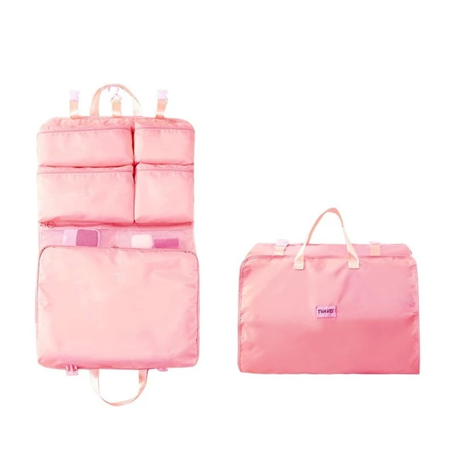 Alt view image 6 of 7 - 6-in-1 Folding Travel Storage Bag, Portable Luggage Organizer, Multifunctional Clothing Sorting Bag, Travel Bag Hanging bag