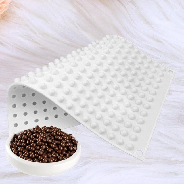 Alt view image 6 of 7 - Round Chocolate Drops Mold 228Grids Silicone Mould DIY Gummy Candy Making Fondant Cake Decor Baking Tools