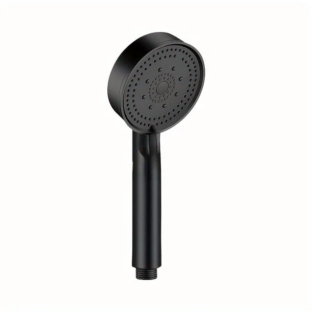 Main image of 5 Modes Adjustable Rain Drenching Mode Black Bath Shower Head Head Water Saving High Pressure Showerhead Bathroom Accessories