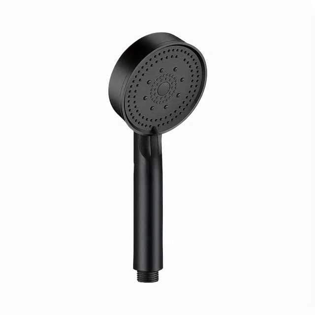 Alt view image 6 of 6 - 5 Modes Adjustable Rain Drenching Mode Black Bath Shower Head Head Water Saving High Pressure Showerhead Bathroom Accessories