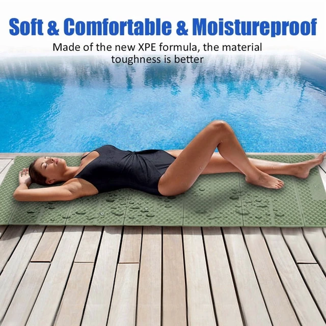 Alt view image 2 of 7 - Outdoor Sleeping Pad Camping Inflatable Mattress Ultralight Air Cushion Travel Mat Folding Bed Waterproof For Travel Hiking