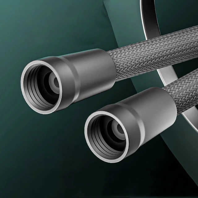 Alt view image 3 of 7 - Shower Head Hose High Quality 1.5m/ 2m G1/2 Flexible Bathroom Pipe Water Head Shower Head Pipe Tool Bathroom Shower Accessories