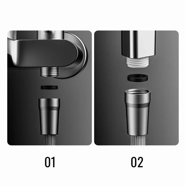 Alt view image 6 of 7 - Shower Head Hose High Quality 1.5m/ 2m G1/2 Flexible Bathroom Pipe Water Head Shower Head Pipe Tool Bathroom Shower Accessories
