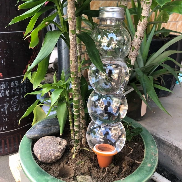 Alt view image 4 of 7 - 1Pcs Creative Automatic Water Device Plant Waterer Self Watering Home Garden Tools Gardening For Indoor And Outdoor Plants