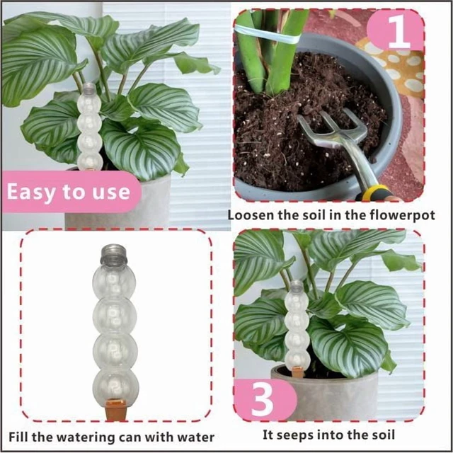 Alt view image 7 of 7 - 1Pcs Creative Automatic Water Device Plant Waterer Self Watering Home Garden Tools Gardening For Indoor And Outdoor Plants