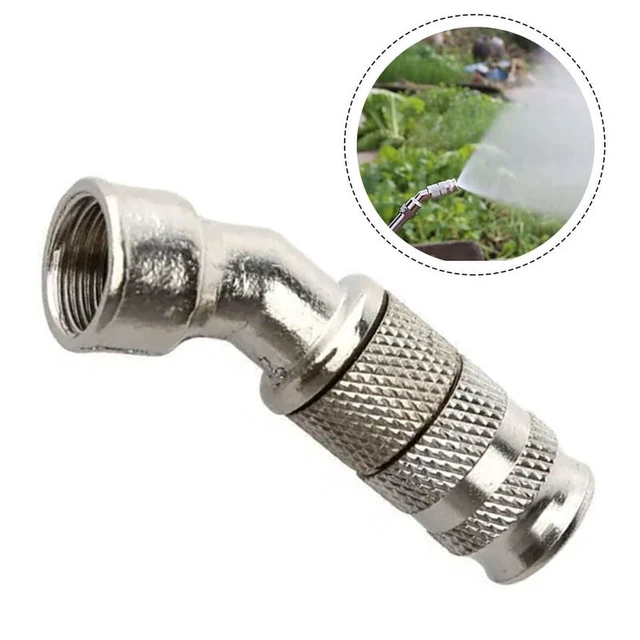 Alt view image 2 of 6 - Brass Atomization Nozzle Adjustable Spray Garden Cleaning Machine Agricultural Irrigation Spraying Sprinkler