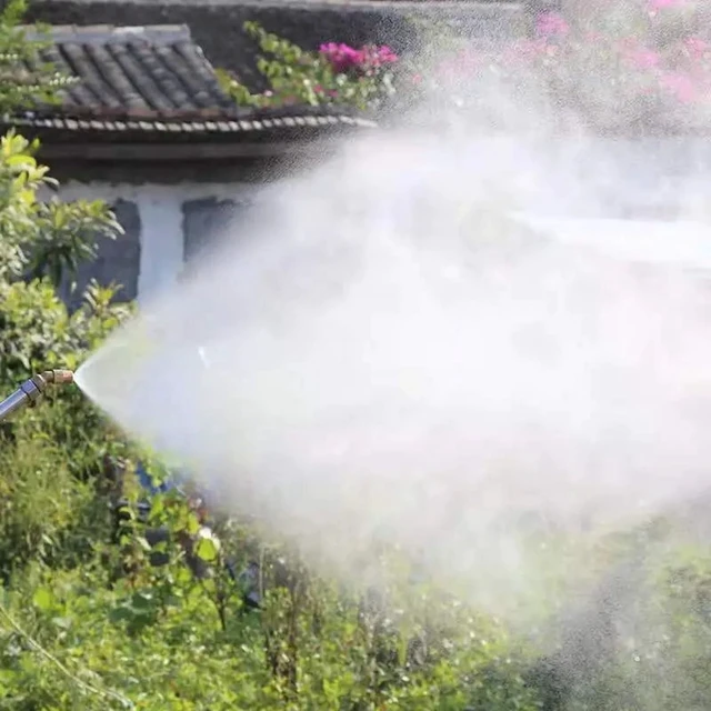 Alt view image 6 of 6 - Brass Atomization Nozzle Adjustable Spray Garden Cleaning Machine Agricultural Irrigation Spraying Sprinkler