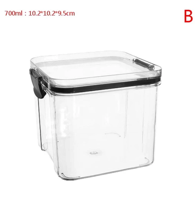 Main image of 1.5kg/2kg Dog Cat Food Storage Container Plastic Pail With Measuring Cup Airtight Moisture Proof Pet Supplies Kitchen Jar