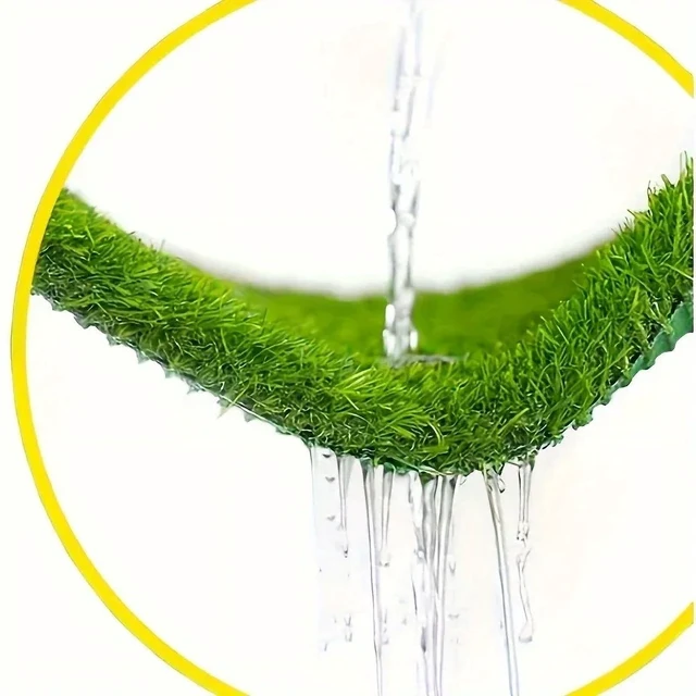 Alt view image 3 of 3 - Ultimate Washable Dog Grass Mat - Reusable, Odor-Control Artificial Lawn for Pet Training, Easy-Clean Pee Pad Non-Slip Backing