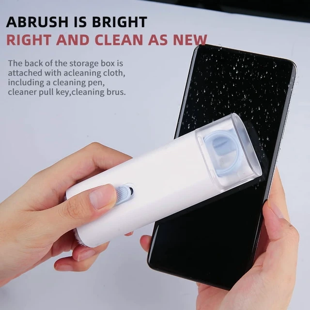 Alt view image 3 of 7 - 7-in-1 Computer Keyboard Cleaner Brush Kit Earphone Cleaning Pen For Headset Keyboard Cleaning Tools Cleaner Keycap Puller Kit
