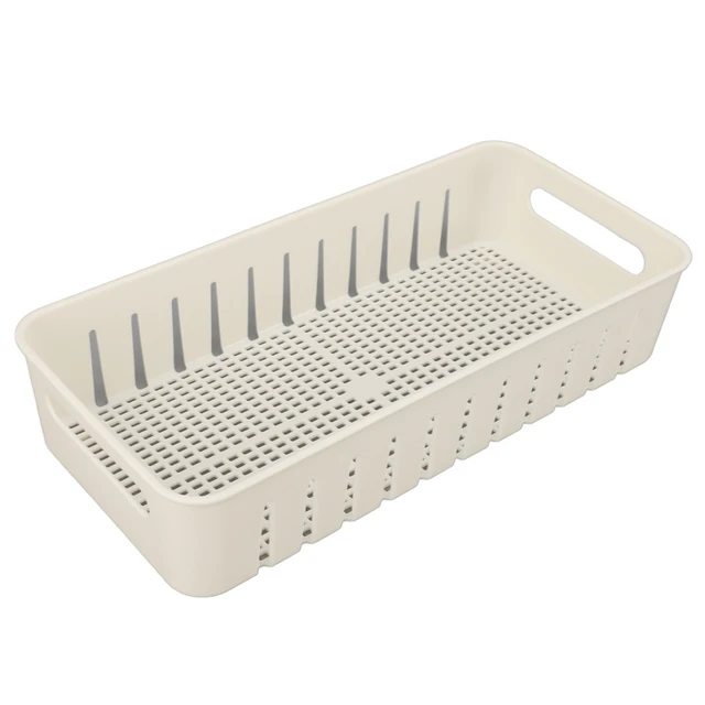 Alt view image 6 of 6 - Refrigerator Fresh Food Storage Containers PET Multifunctional with Drainer Fridge Airtight Crisper for Kitchen Dining Room
