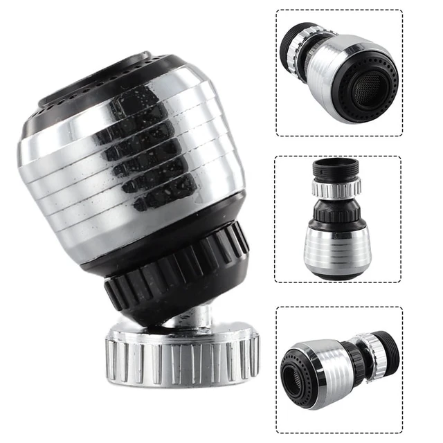 Alt view image 4 of 6 - 1pcs Faucet Nozzle 360 Degree Rotation Filter Extension Tube Shower Water Saving Tap Head Nozzle Universal Kitchen Accessories