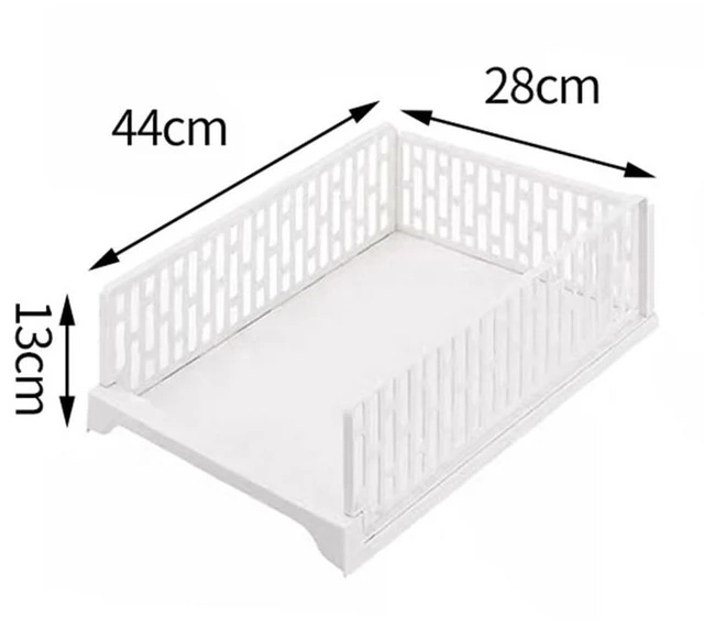 Main image of Stackable Wardrobe Drawer Units Organizer Clothes Closet Storage Boxes Shelves Plastic Divider Board Cube Toy Snacks Containers