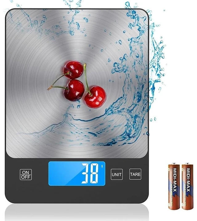 Main image of Idealforce kitchen scale, Digital Kitchen Scale, 1g/0.01oz High Precision Precisely Measures Grams and Ounces for Baking and Cooking, Digital Scale for Food,Cooking, Baking, Weight Loss