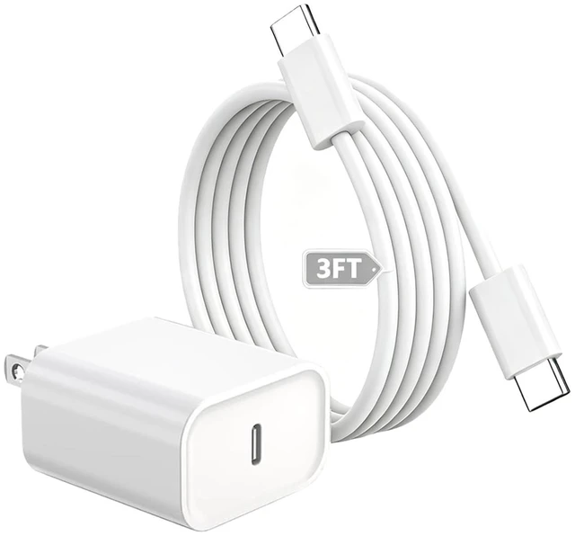 Main image of Air-Pods Pro 3 Fast Charger,AirPod Charger Fast Charging USB C Wall Chargers Block Plug&Type C to C Cable Cord for AirPod Pro 3rd/2nd,Air-Pods 4,AirPod Max 2(2026),iPhone 17 Pro Max/Air/16/15