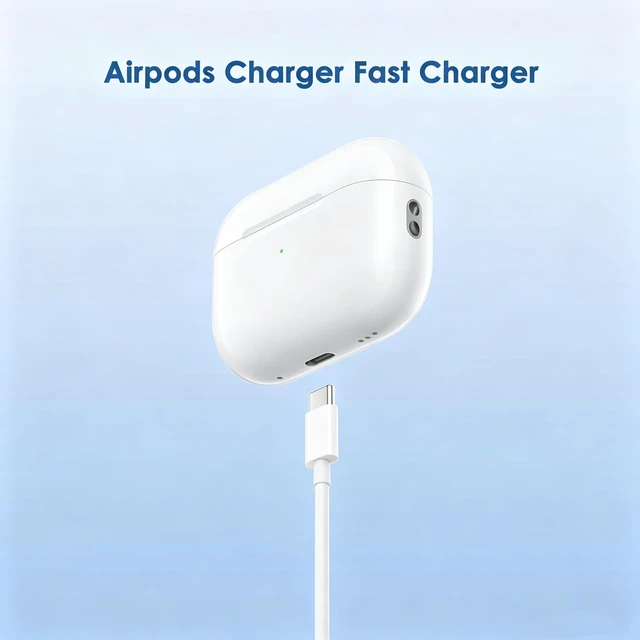 Alt view image 4 of 7 - Air-Pods Pro 3 Fast Charger,AirPod Charger Fast Charging USB C Wall Chargers Block Plug&Type C to C Cable Cord for AirPod Pro 3rd/2nd,Air-Pods 4,AirPod Max 2(2026),iPhone 17 Pro Max/Air/16/15