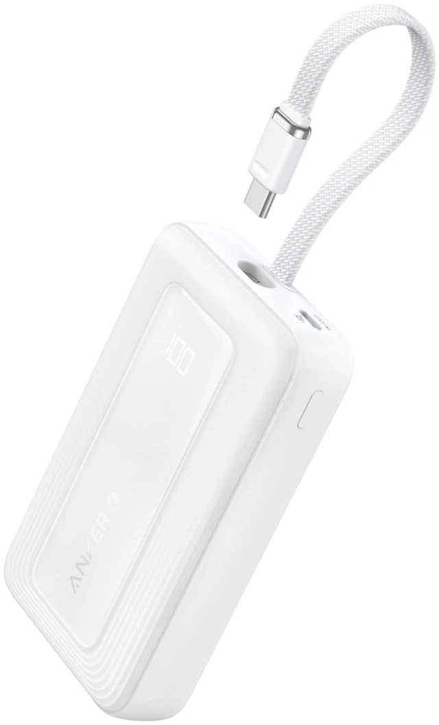 Main image of Anker Zolo Power Bank,20,000mAh 30W Portable Charger with Built-in USB-C | High-Speed Portable Charger for iPhone 17 / 16 / 15 Series, Galaxy, and More