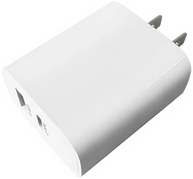 Main image of SinitoAula 30W USB-C Charger Block with Extra USB-A Port (White, 1-Pack) | Type C Power Adapter for Wall Outlet, Fast Charging Plug for Cell Phones, Tablets, Earphones, Power Banks, Smart Wearables