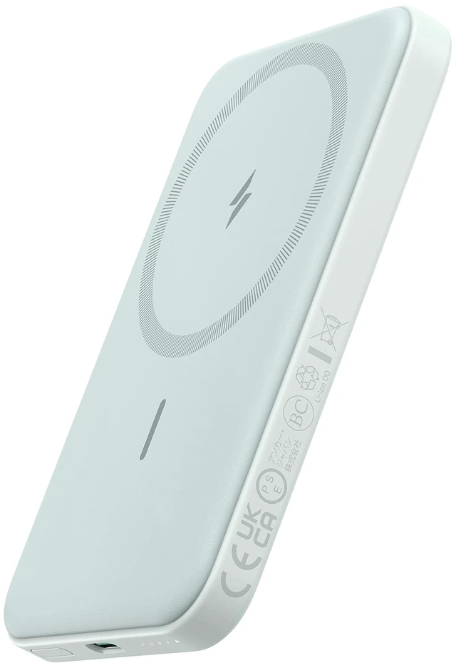 Main image of Anker 621 MagGo Power Bank, 5,000mAh Magnetic Portable Charger | Travel Essential Battery Pack with USB-C Cable, Compatible with iPhone 16 / 15 / 14 / 13 / 12 Series