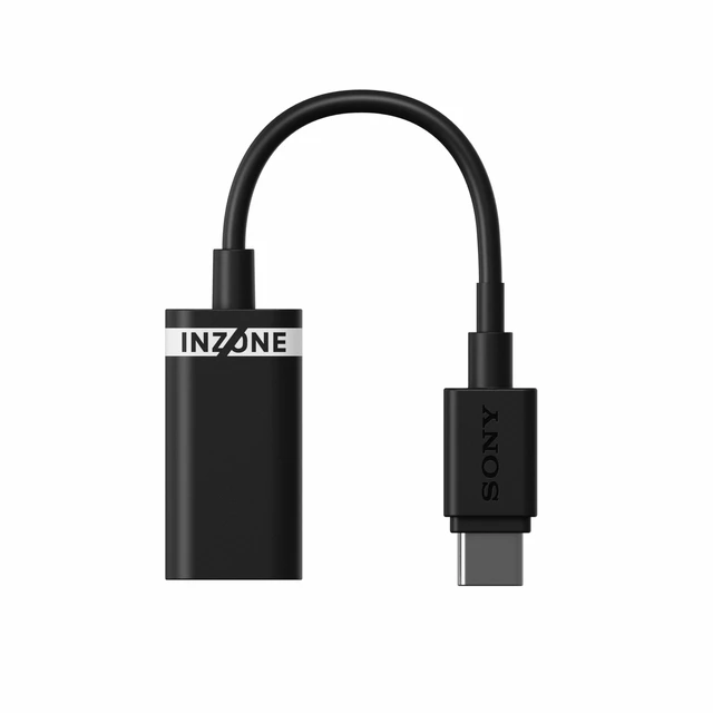 Alt view image 7 of 7 - Sony INZONE H6 Air Wired Open-Back Gaming Headset with Mic, Black | UltraLightweight for All Day Comfort, For PC/PS5/Mobile, Detachable High-Fidelity Mic, Audiophile, USBC Audio Box