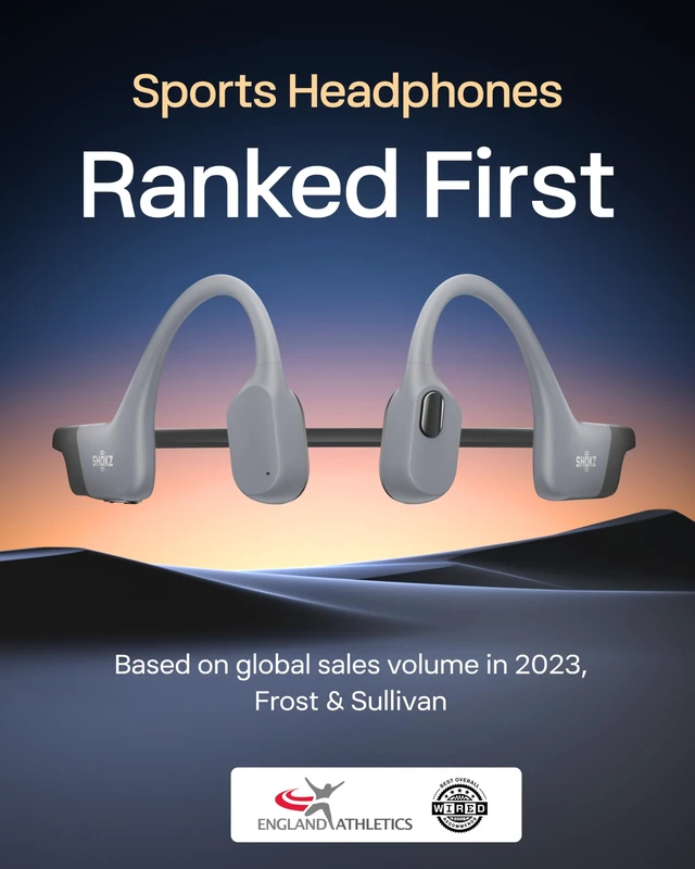 Alt view image 2 of 7 - SHOKZ OpenSwim Pro Open-Ear MP3 Headphones, Grey, IP68 Waterproof, 32GB MP3 | IP68 waterproof; Bluetooth + 32GB MP3 modes; Vivid underwater sound; 9H battery; Swimming/Water sports