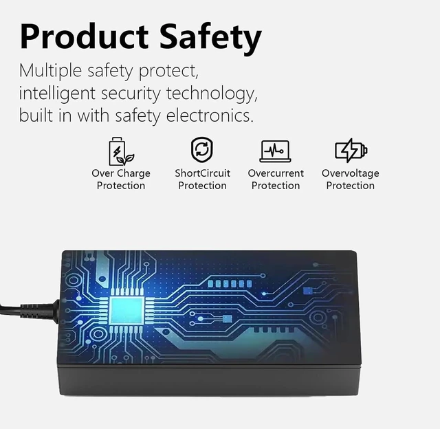 Alt view image 11 of 12 - 240W Laptop Charger for Msi Katana 15/17 HX B14W B14WGK B14WFK B14WEK B13W B13VGK Gaming Laptop Adapter A20-240P2A ADP-240EB T