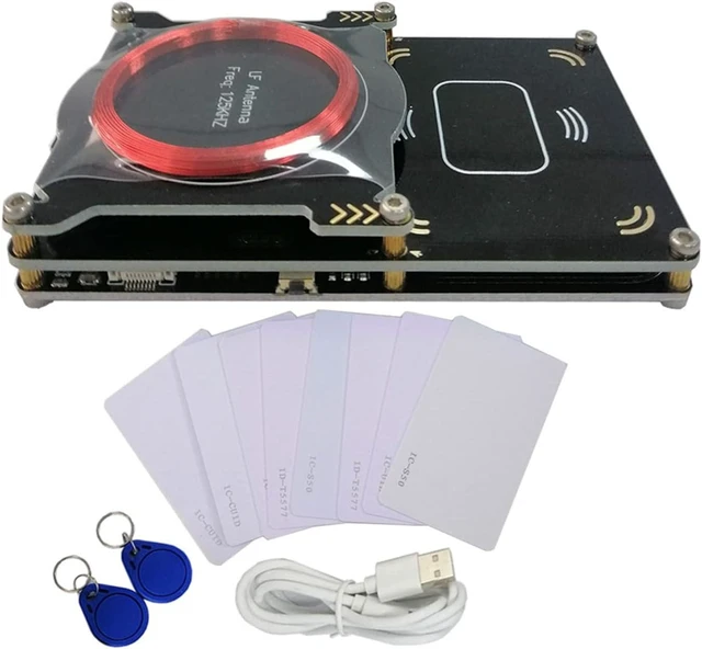 Alt view image 7 of 12 - Proxmark3 Easy V3.0 DEV Memory 512K RFID Card Reader & Writer IC ID M1 Built-in Antenna Supports 125KHz & 13.56MHz LF HF Cards