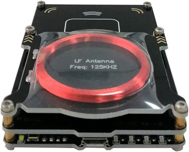 Alt view image 9 of 12 - Proxmark3 Easy V3.0 DEV Memory 512K RFID Card Reader & Writer IC ID M1 Built-in Antenna Supports 125KHz & 13.56MHz LF HF Cards