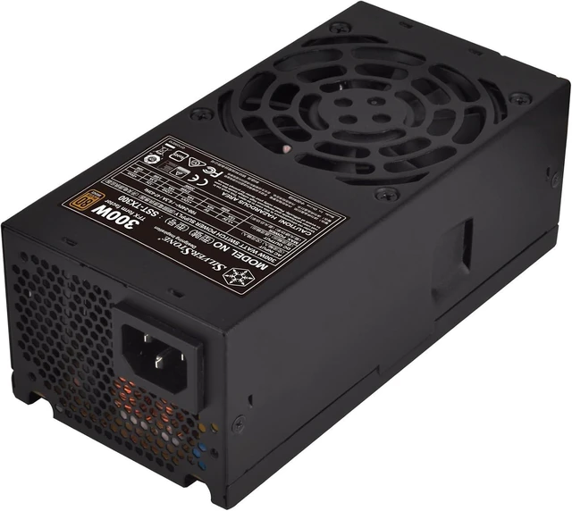 Alt view image 5 of 8 - Silverstone Technology 300 Watt TFX Computer Power Supply with 80 Plus Bronze and One PCIe Connector SST-TX300-V2