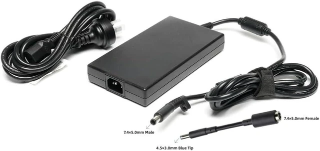 Alt view image 8 of 10 - Genuine 200W 19.5V 10.3A AC/DC Adapter Compatible with HP ZBook Fury 17 G8 RTX A3000 A4000 A5000 4U9G1UT#ABA 63H31UT#ABA Mobile Workstation PC 17.3" Notebook Power Supply Cord Battery Charger PSU