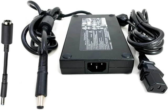 Alt view image 7 of 10 - Genuine 200W 19.5V 10.3A AC/DC Adapter Compatible with HP ZBook Fury 17 G8 RTX A3000 A4000 A5000 4U9G1UT#ABA 63H31UT#ABA Mobile Workstation PC 17.3" Notebook Power Supply Cord Battery Charger PSU