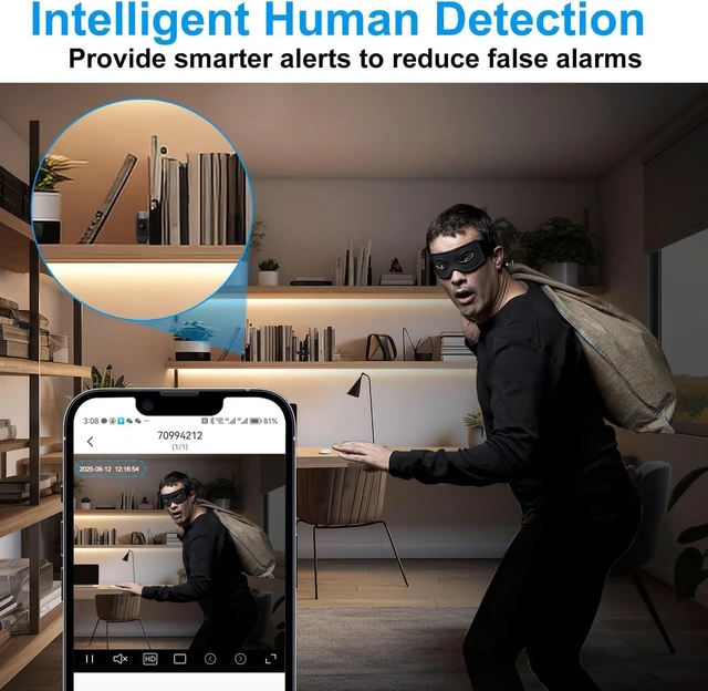 Alt view image 12 of 14 - No power cord required. 4G LTE cellular hidden surveillance camera (no WiFi needed, built-in SIM card). Built-in battery. Vehicle monitoring. HD night vision. Motion detection. Remote access via app.