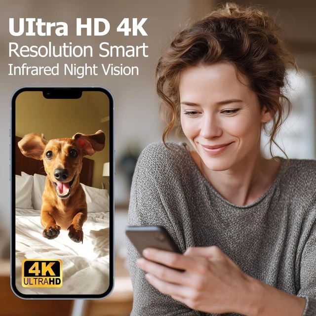 Alt view image 13 of 14 - No power cord required. 4G LTE cellular hidden surveillance camera (no WiFi needed, built-in SIM card). Built-in battery. Vehicle monitoring. HD night vision. Motion detection. Remote access via app.