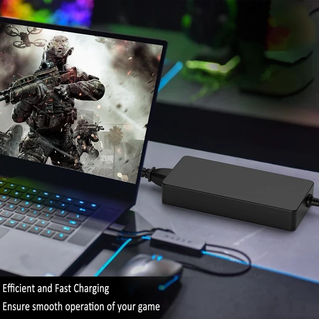 Alt view image 10 of 14 - 330W/360W Laptop Charger Compatible with DELL Alienware M18 R2 Alienware X16 R2 X17 R1 18 area-51 G16 7630 G15 5530 Precision Workstation 3280 Compact Gaming Power Supply Adapter