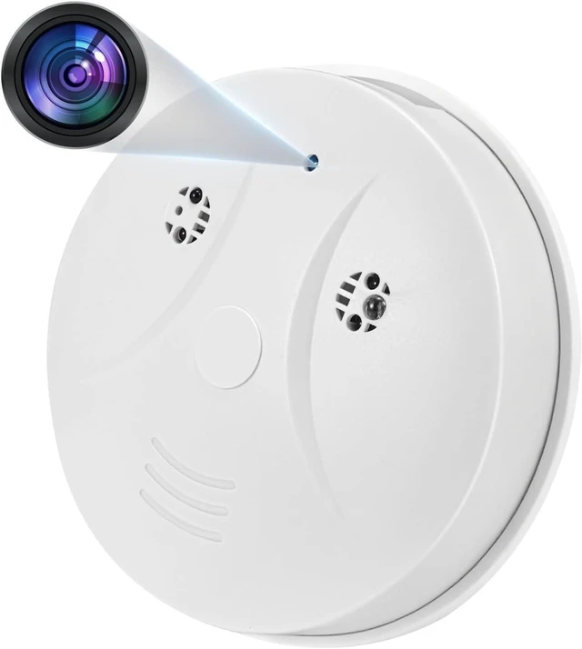 Alt view image 8 of 14 - Conceal Camera (Smoke Detector Design) WiFi HD 1080P Camera Wireless Small Nanny Cam for Home Surveillance Security Cameras Indoor Wireless(Support 2.4G)